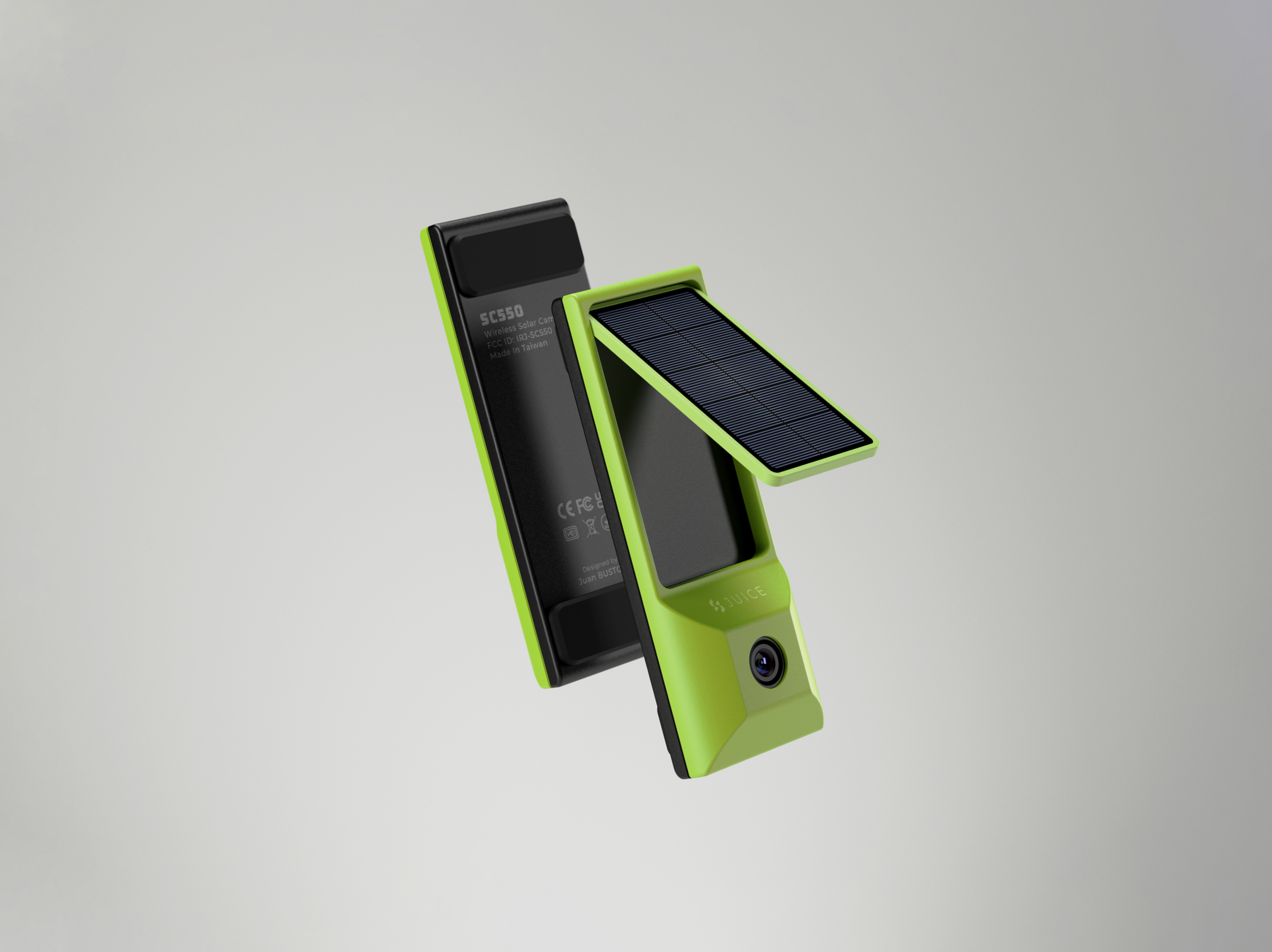 Solar-Powered Camera